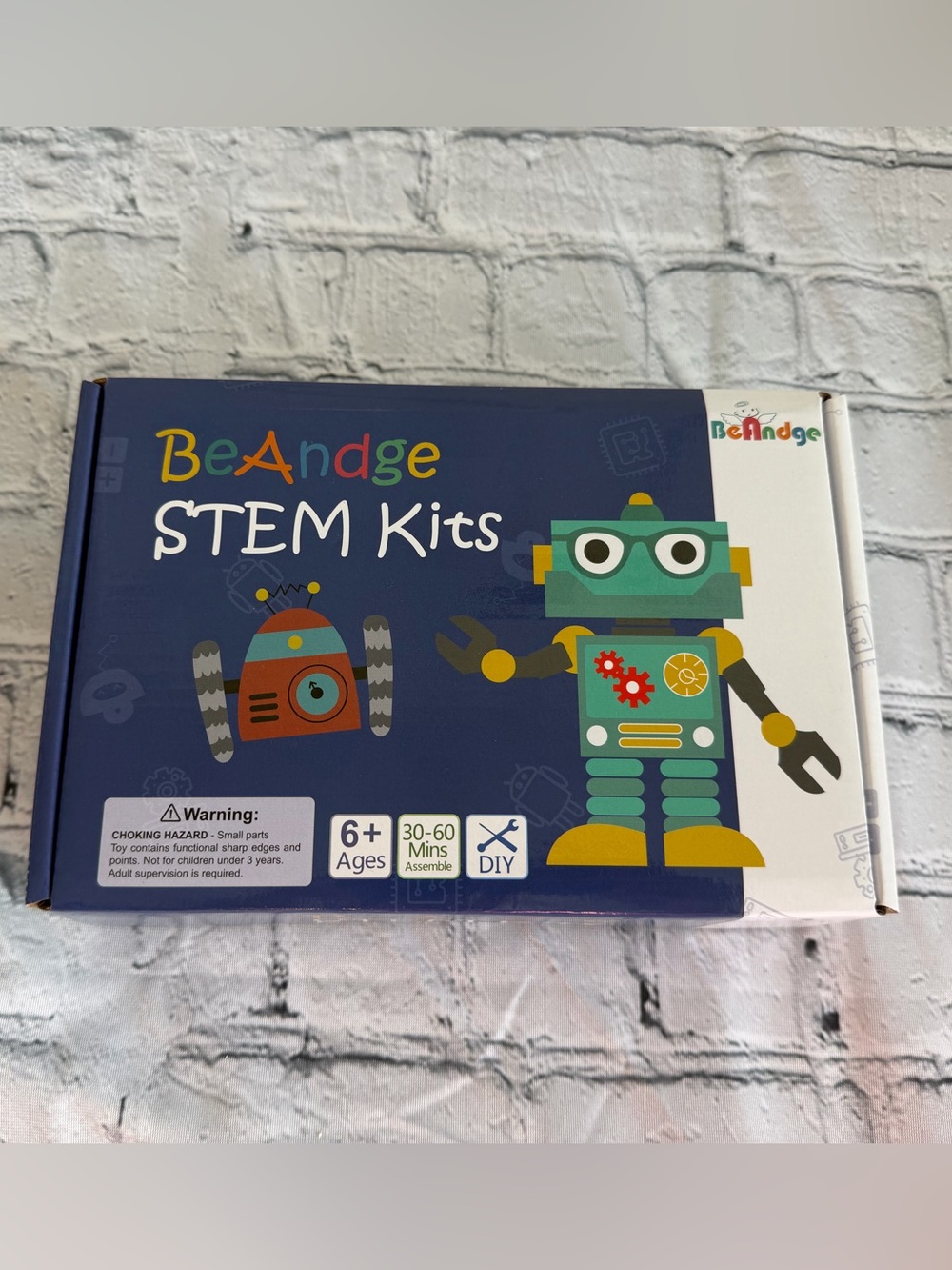 STEM Kits Kids Robot Building Set - Blue